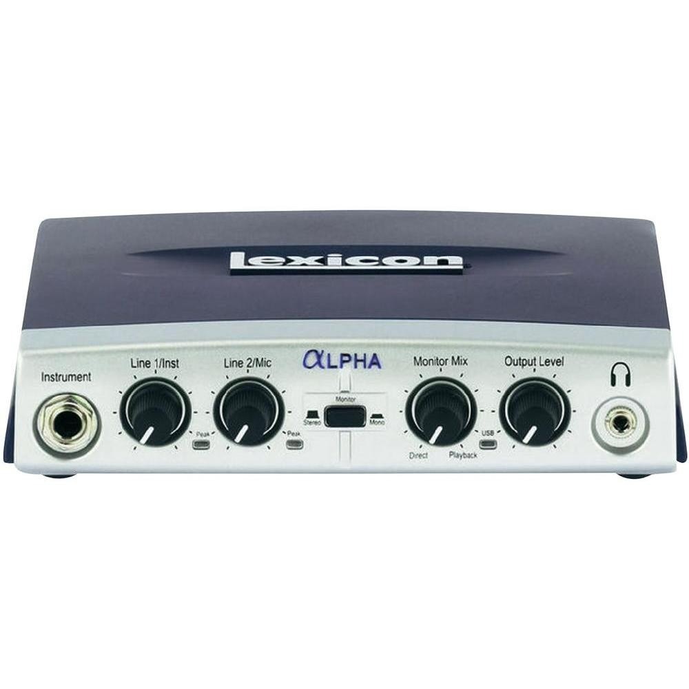 A escala nacional Entretener Modales Lexicon Alpha Placa Sonido Externa Interfaz Grabación Usb En ... A escala nacional Entretener Modales Lexicon Alpha Placa Sonido Externa Interfaz Grabación Usb En ...