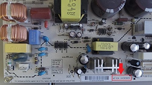 LG 42LC7D-UB TV//LCD Monitor CAPACITOR Repair Kit w// Solder Iron