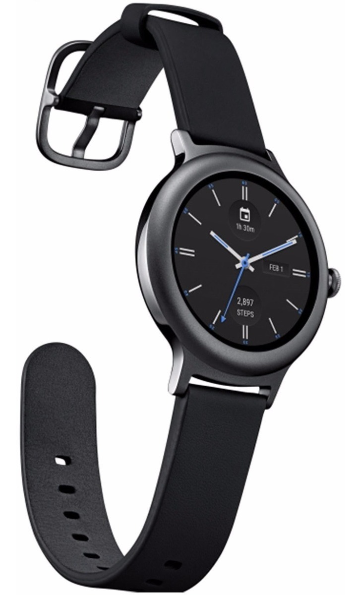 lg watch style titanium