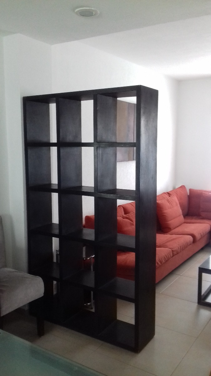 Librero Negro Mueble Divisor Sala Comedor Estudio Estante ... Librero Negro Mueble Divisor Sala Comedor Estudio Estante ...