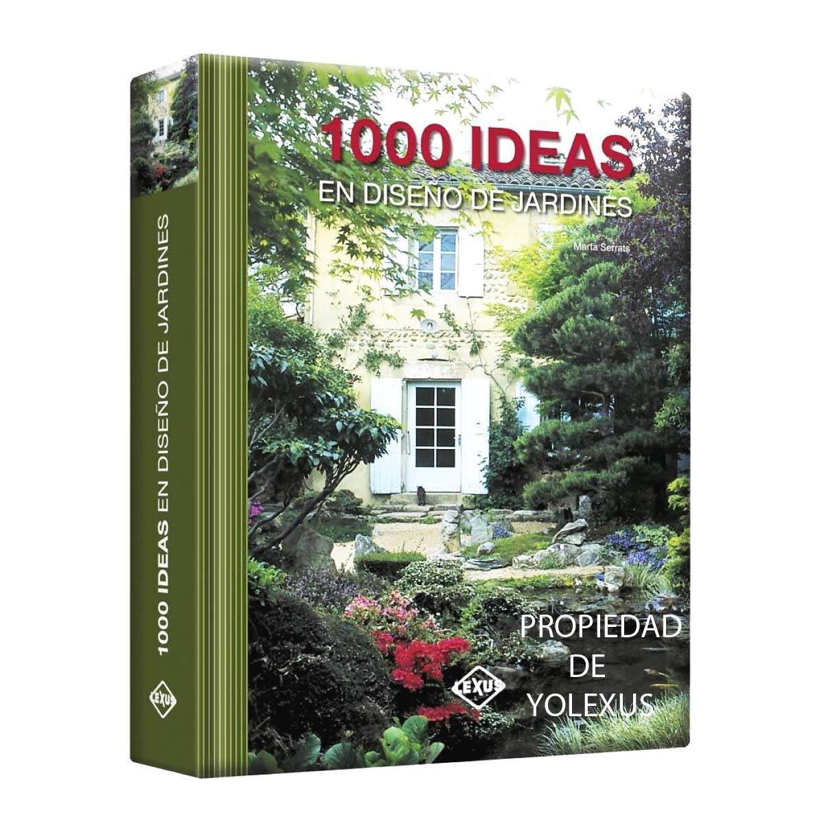 Libro 1000 Ideas En Diseño De Jardines-original - S/ 79,00 en Mercado Libre