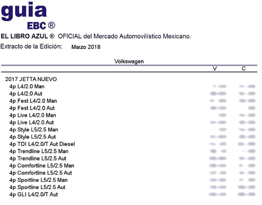 Libro Azul Consultas 2x1 Conoce El Precio De Tu Auto 12 50 En Características Marca Ebc Libro Azul