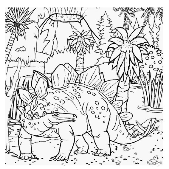 Libro Colorear O Crayolas Jurassic World Park Dinosaurios 
