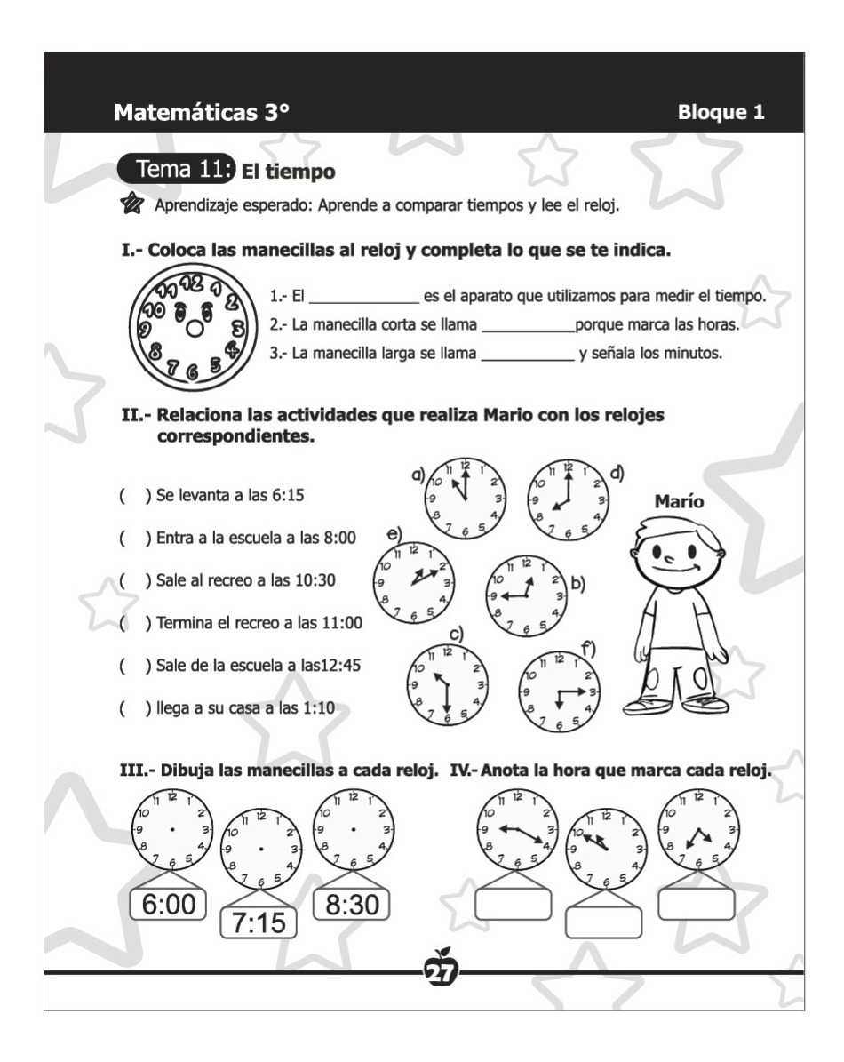 Libro De Matematicas De 3 Grado Primaria Contestado ...