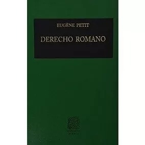 libro derecho romano eugene petit