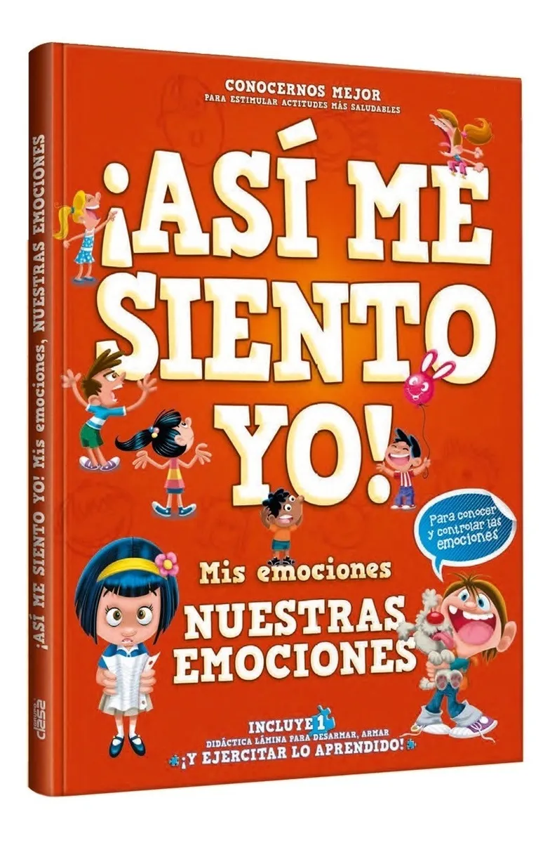 Que Regalo Libro Didáctico Sobre Las Emociones Para Niños De 4 A 8 Años 1 999 00