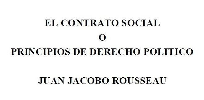 Libro Juan J Rousseau El Contrato Social Pdf Bs 110 000 00 En Mercado Libre