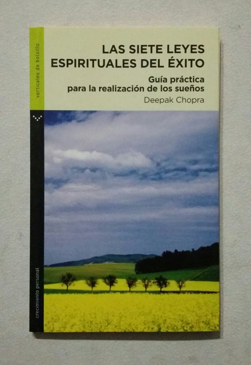 Libro Las Siete Leyes Espirituales Del Exito Deepak Chopra