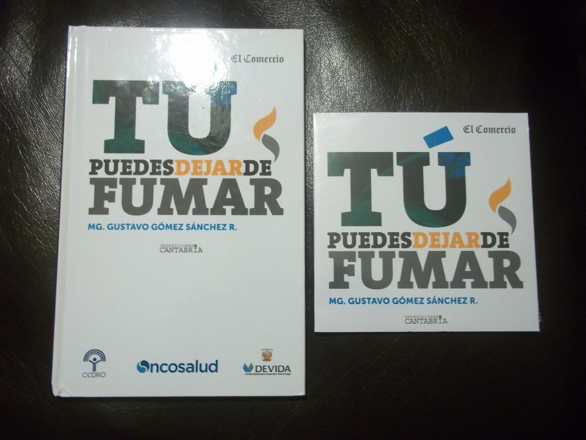 La descripción de la costumbre del fumar