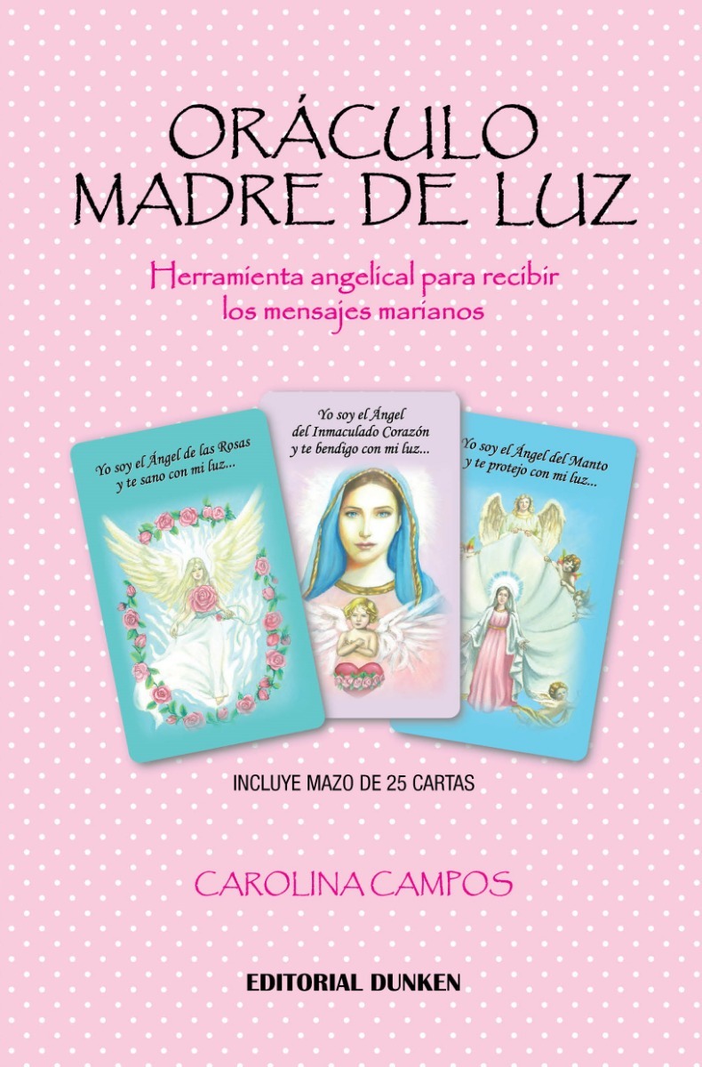 libro oráculo madre de luz mazo 25 cartas carolina campos 800