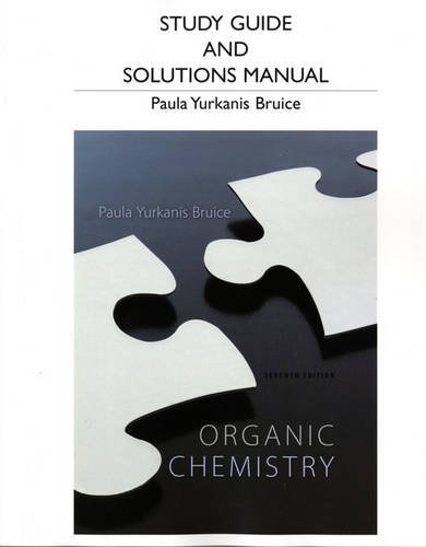 Study Guide/Solutions Manual for Organic Chemistry