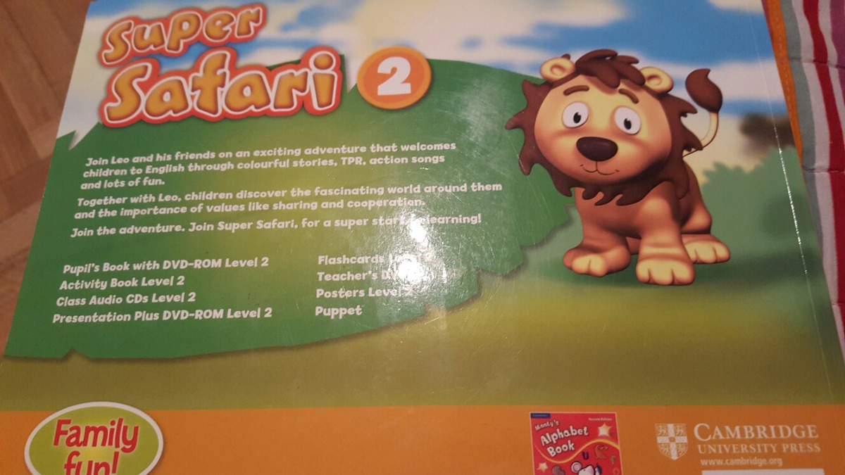 Libro Super Safari Pupils Book Con Dvd Usado 28000 - 