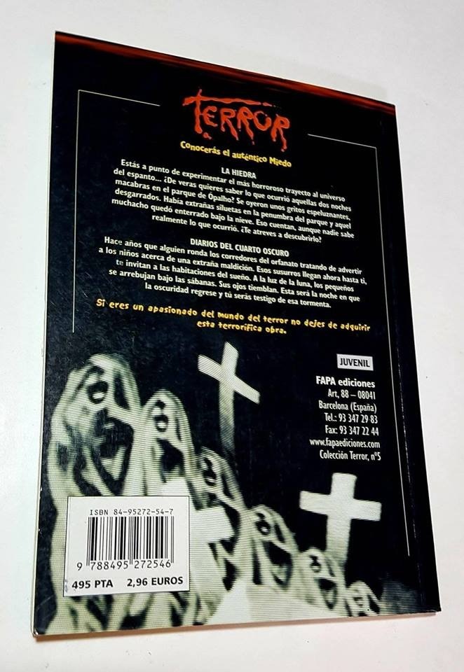 Libro Terror La Hiedra - Diarios Del Cuarto Oscuro - $ 240,00 en ... Libro Terror La Hiedra - Diarios Del Cuarto Oscuro - $ 240,00 en ...