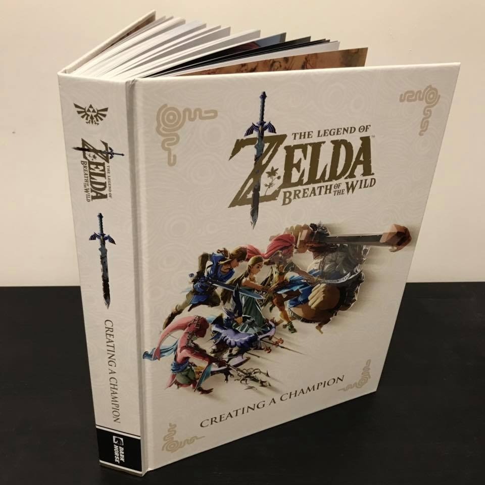 Libro The Legend Of Zelda Breath Of The Wild Nintendo Link 450.00 en Mercado Libre