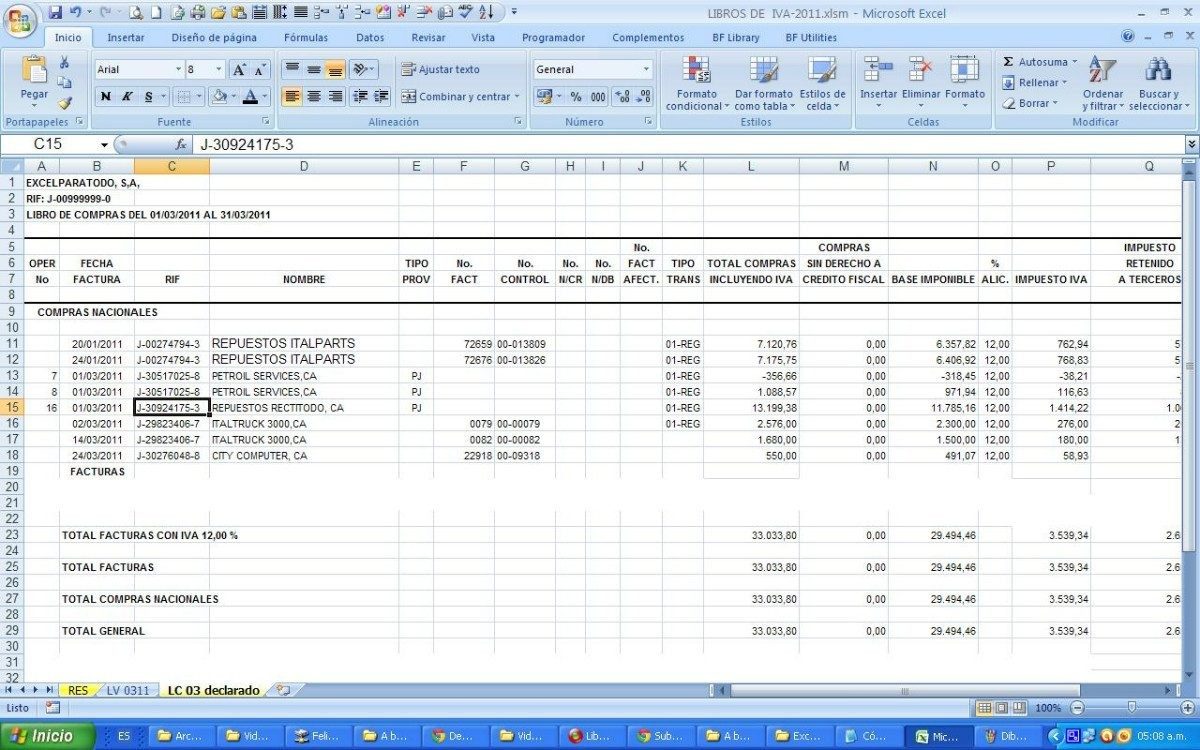 Libros Compra Y Venta En Digital Con Formulas - Bs. 300,00