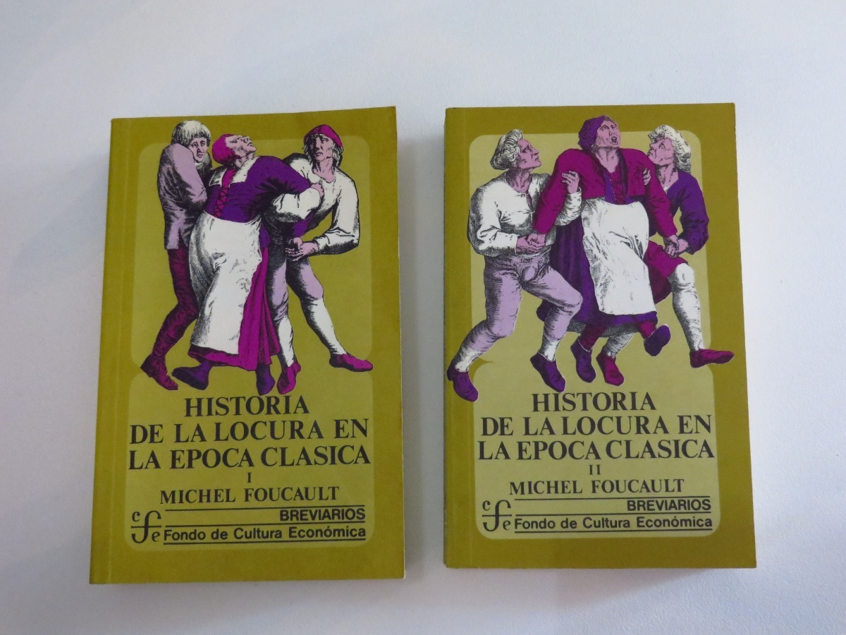 libros historia de la locura en la epoca clásica vol 1 y 2. Cargando zoom.