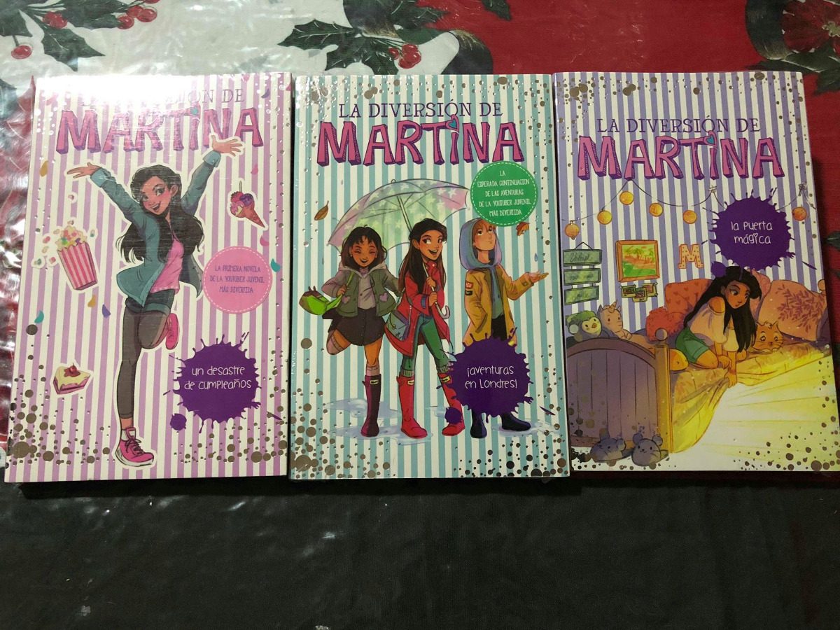 libros trilogia la diversión de martina 1- 2 y 3 + envío gra. Cargando zoom.