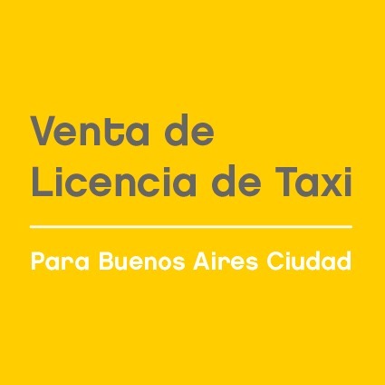 Licencia De Taxi Caba Venta 80 000 00 En Mercado Libre