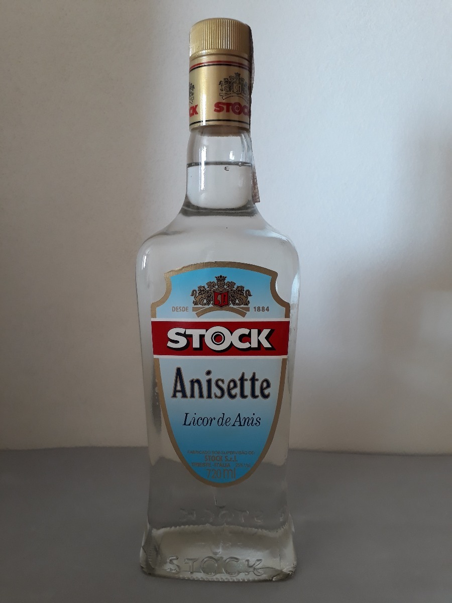 Licor Anis Anisette Stock 720ml - R$ 57,99 em Mercado Livre