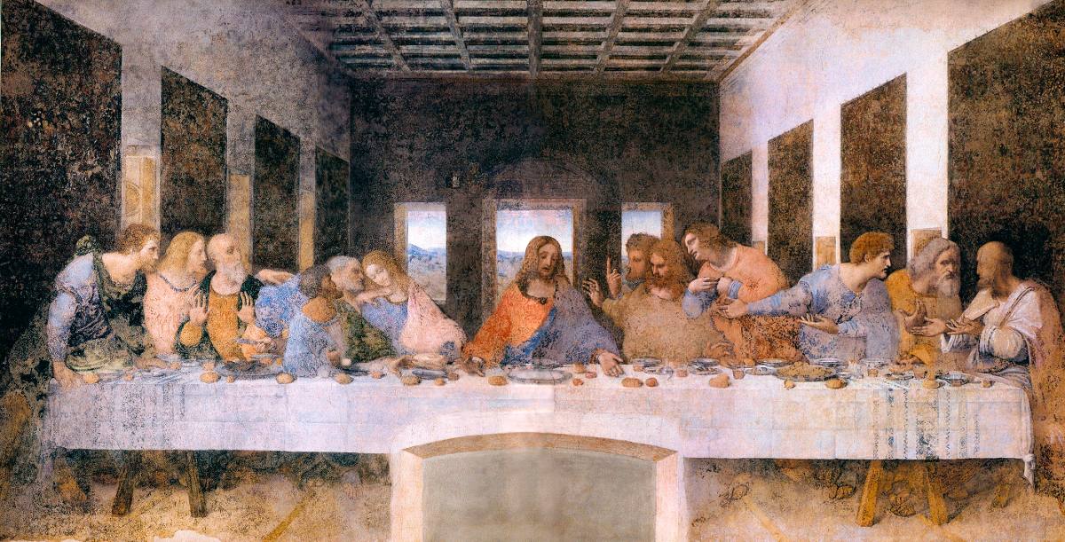 La Santa Cena De Leonardo Da Vinci La Ultima Cena De Leonardo Da Vinci | Images and Photos finder