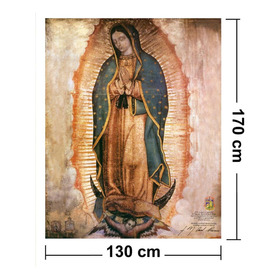Lienzo Original Virgen Guadalupe 130x170 Cm Gratis