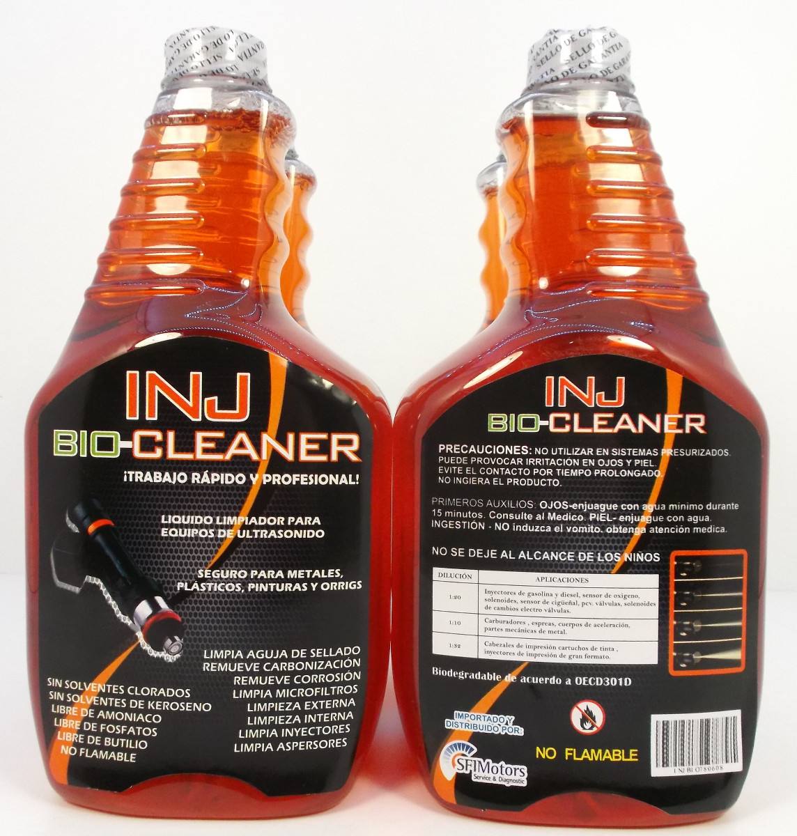 Limpiador De Inyectores Por Ultrasonido Liquido Especial Sp0 80.00