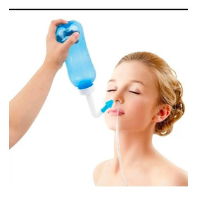 Limpiador Nasal Adultos Y Niños 500 Ml Lavado Nasal 