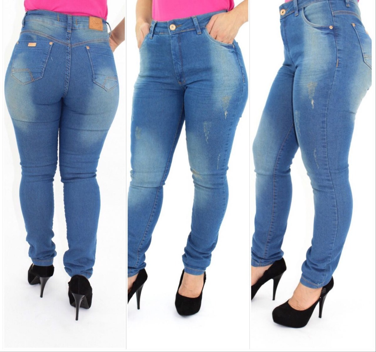 roupas jeans feminina plus size