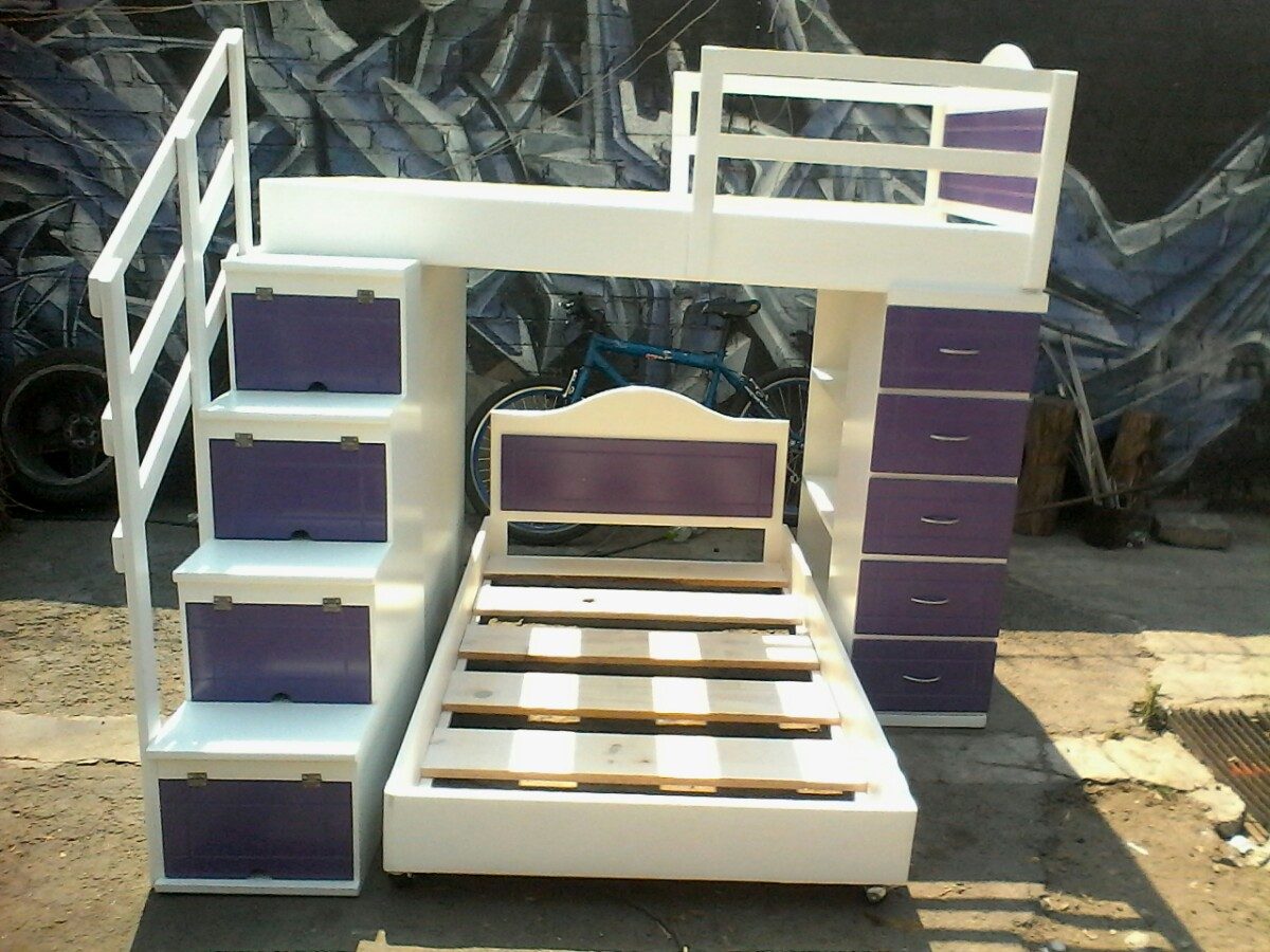 Muebles de madera infantiles