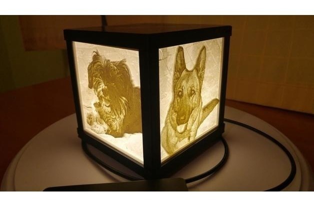  Lithophane  3d Estrutura Com Led R 310 00 em Mercado Livre