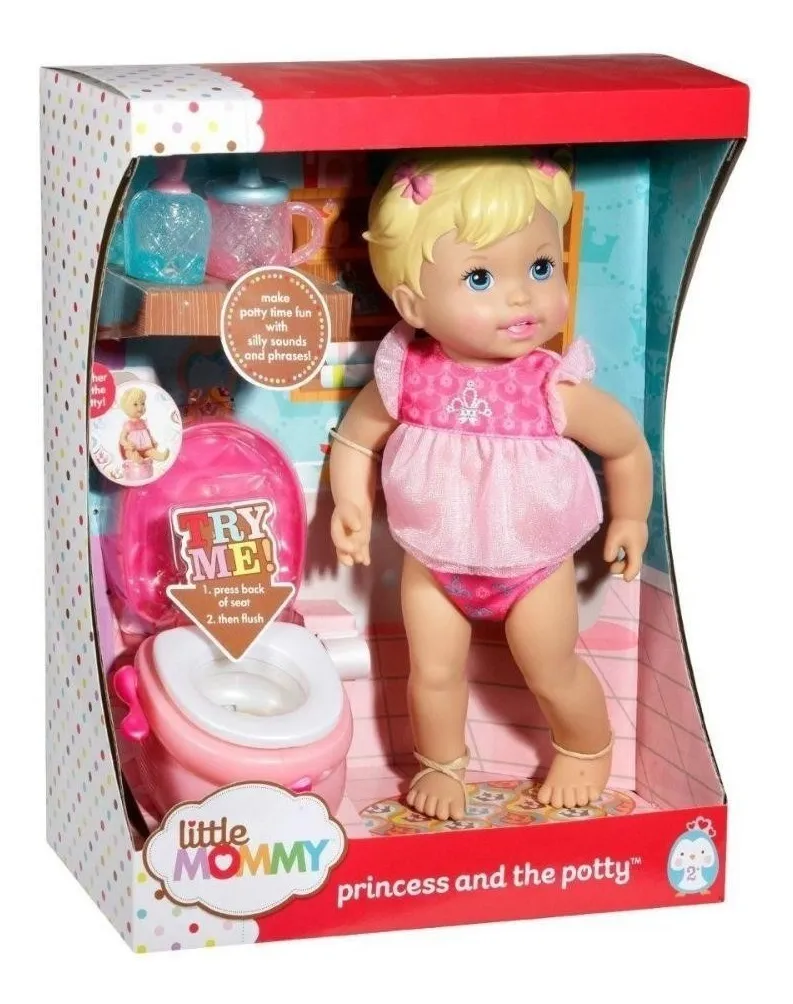 muñeca aprende a ir al baño