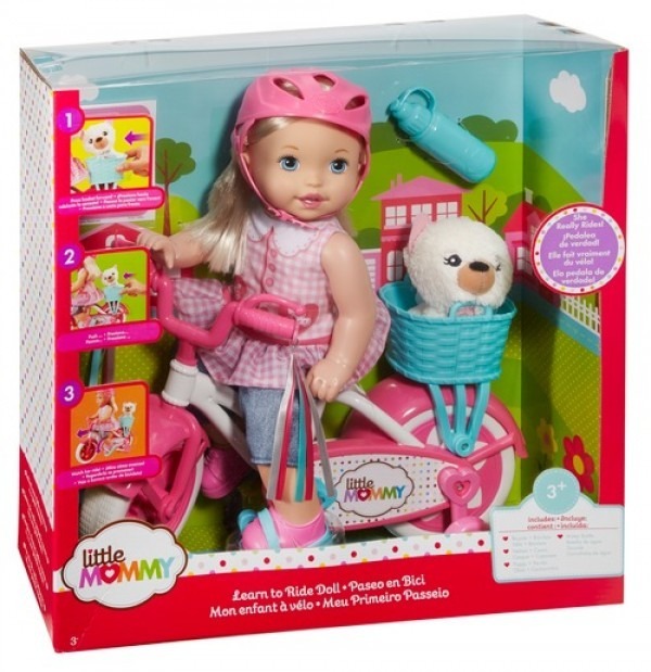 Little Mommy Muñeca Paseo En Bicicleta Mascota Fisher Price - S/ 289,00 en Mercado Libre