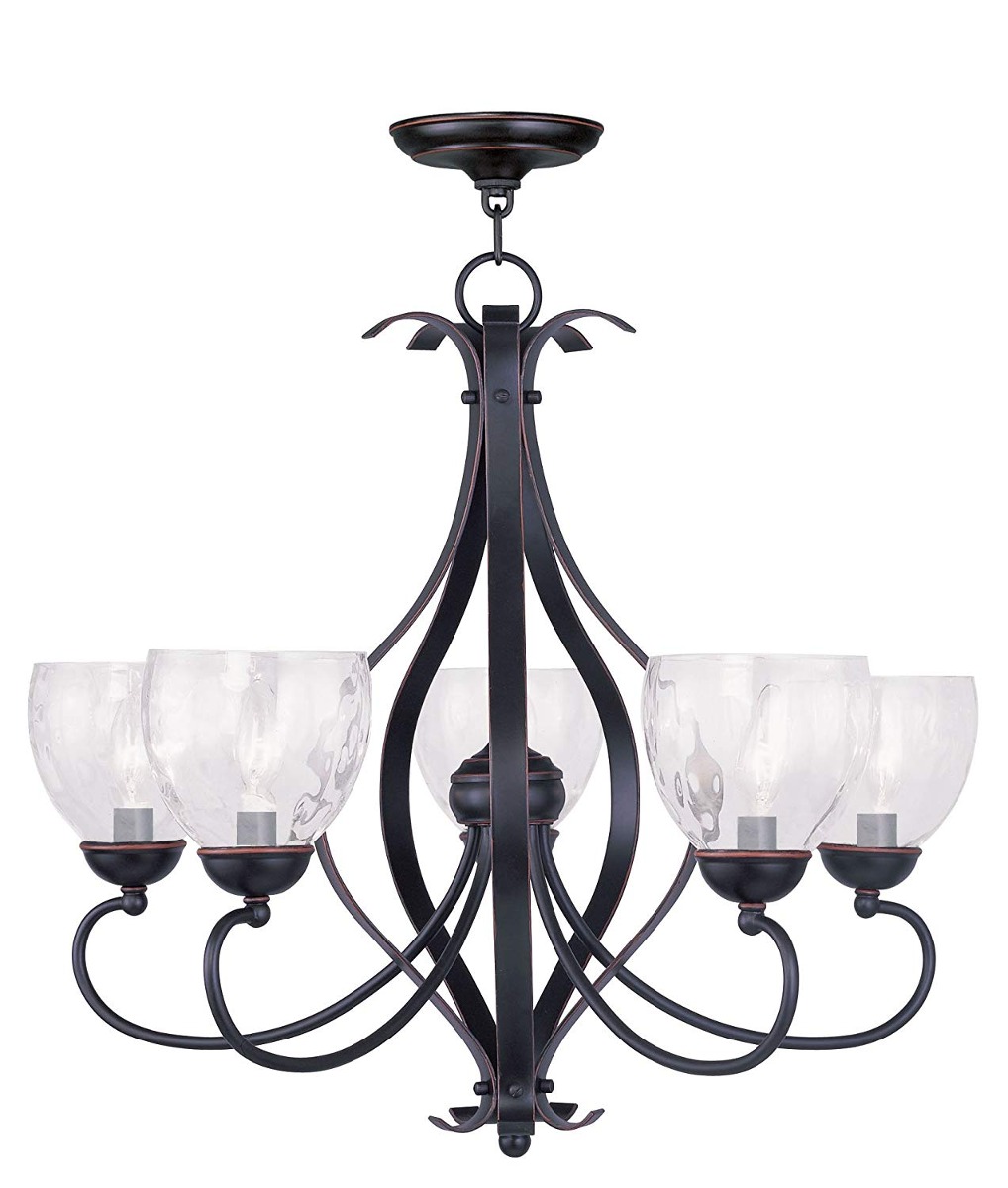 Livex Lighting 4805 67 Brookside 5 Light Chandelier Olde Br 5 Light Chandelier Olde Br Cargando Zoom