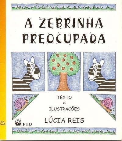 Livro A Zebrinha Preocupada - Série Arca De Noé Lúcia Reis - R$ 28 ...