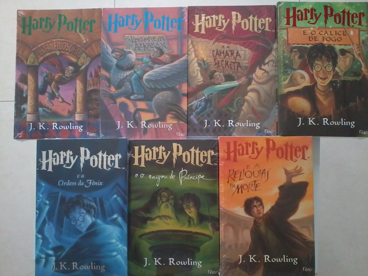 Livro Colecao Harry Potter (7 Livros) Capa Original Com ...