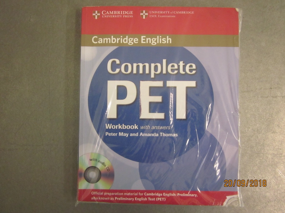 Complete Book Audio Pet Preliminary English Test