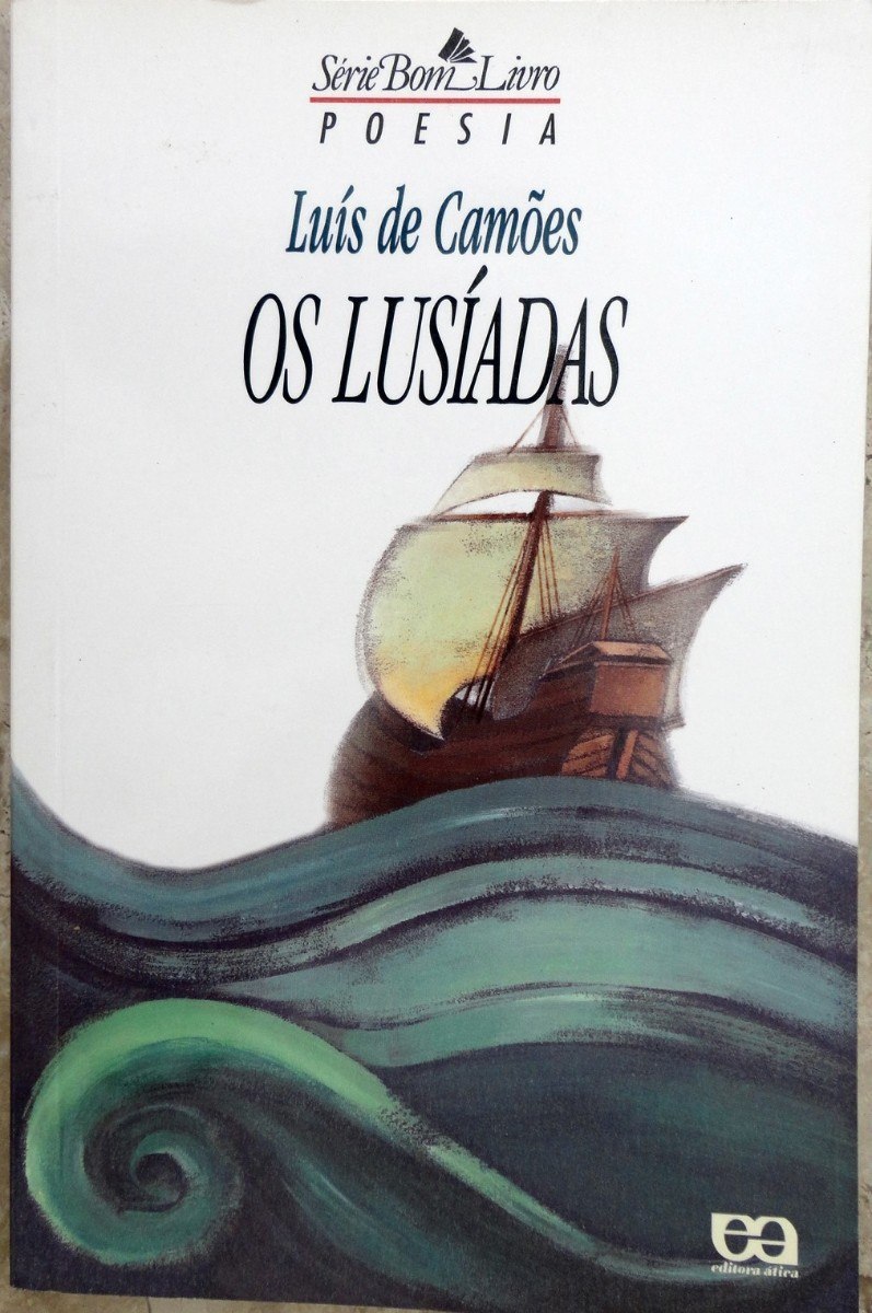 Livro - Os Lusiadas - Luis De Camoes - Ed. Atica - R$ 19 