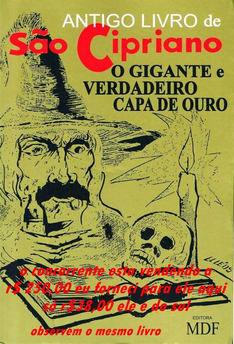livro são cipriano c ouro r 75 00 em mercado livre