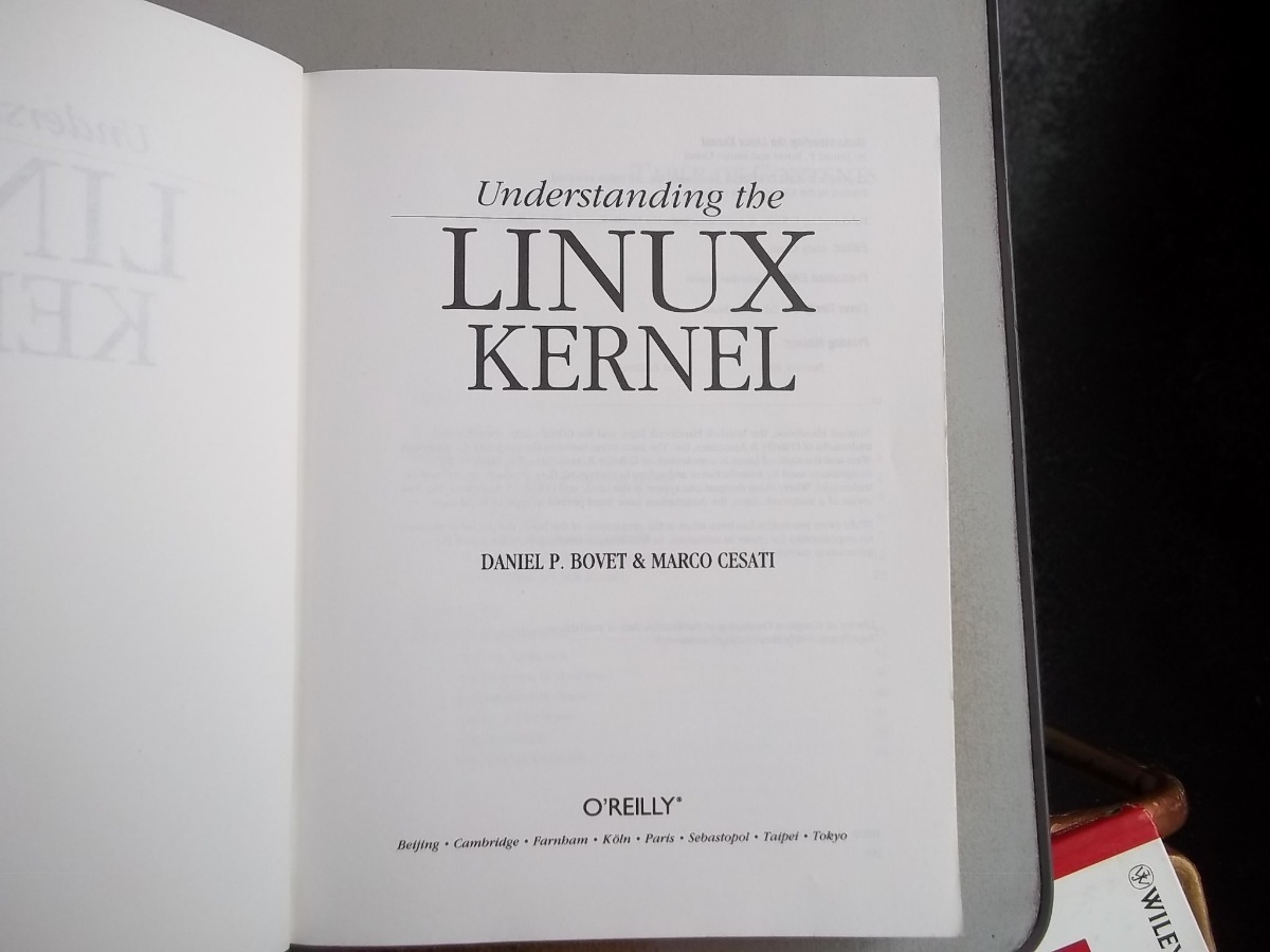 livro understanding the linux kernel o'reilly daniel cesati. Carregando zoom.