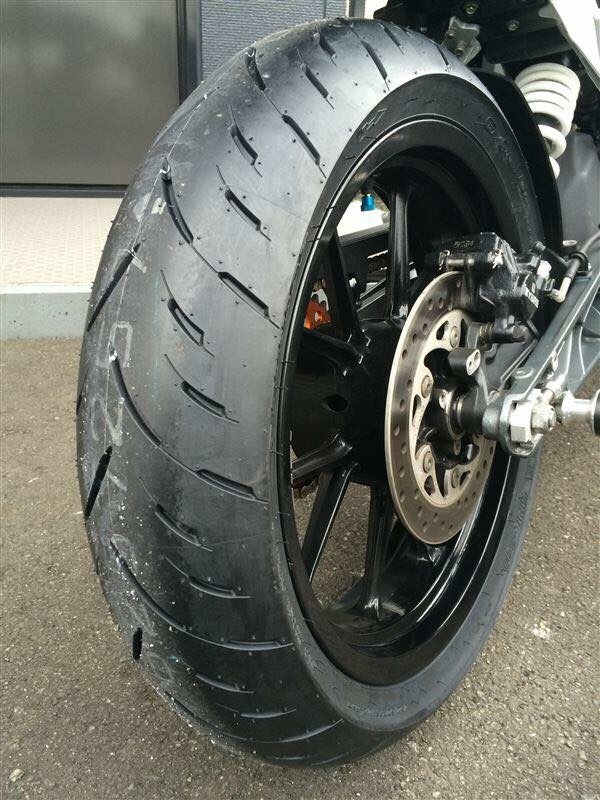 Llanta Trasera Dunlop 160 60r17 Yamaha R3 Ninja 300 Rc390 