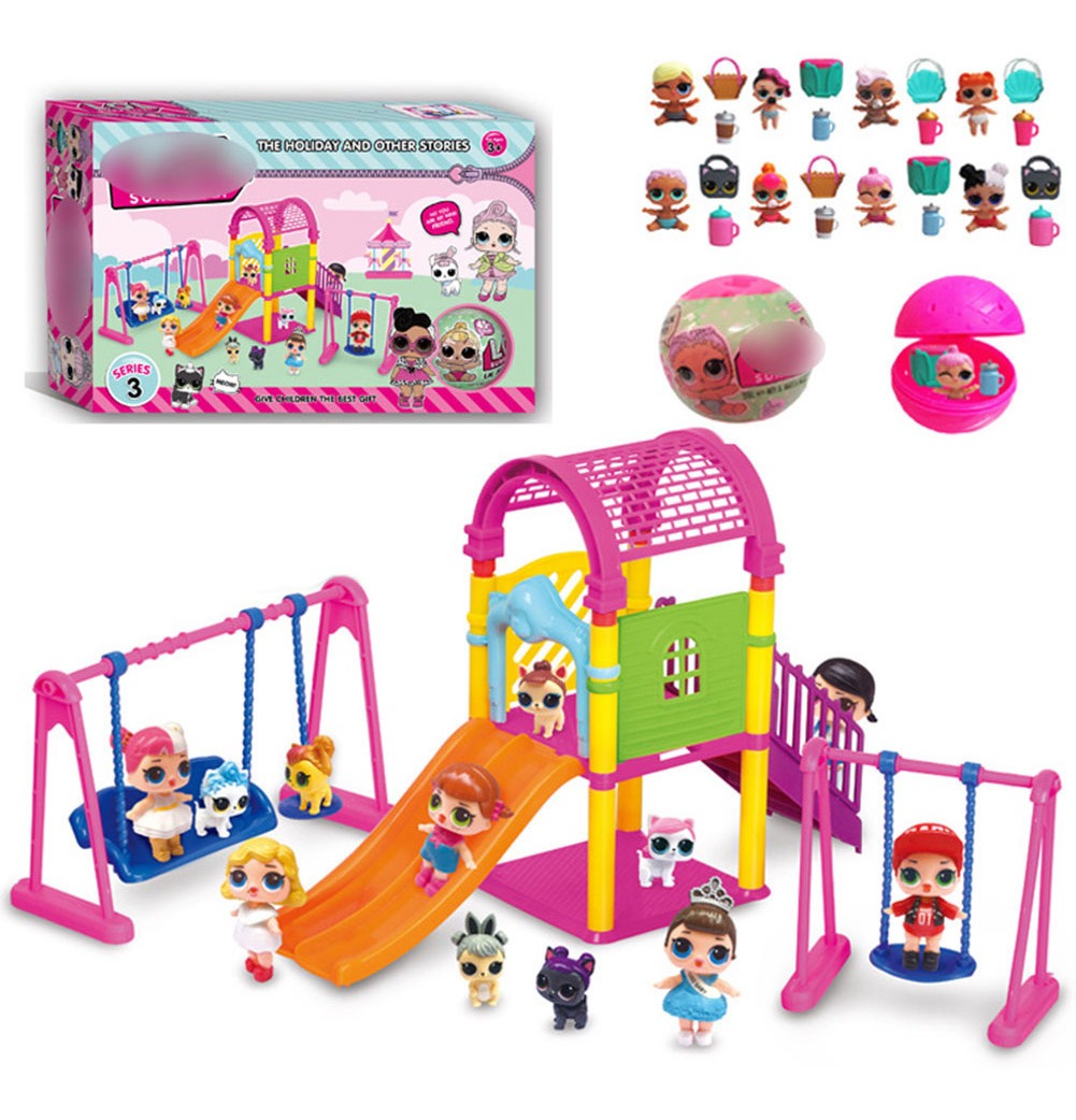 Lol Surprise Doll Park House Playset Tipo 2 - $ 427.47 en Mercado Libre