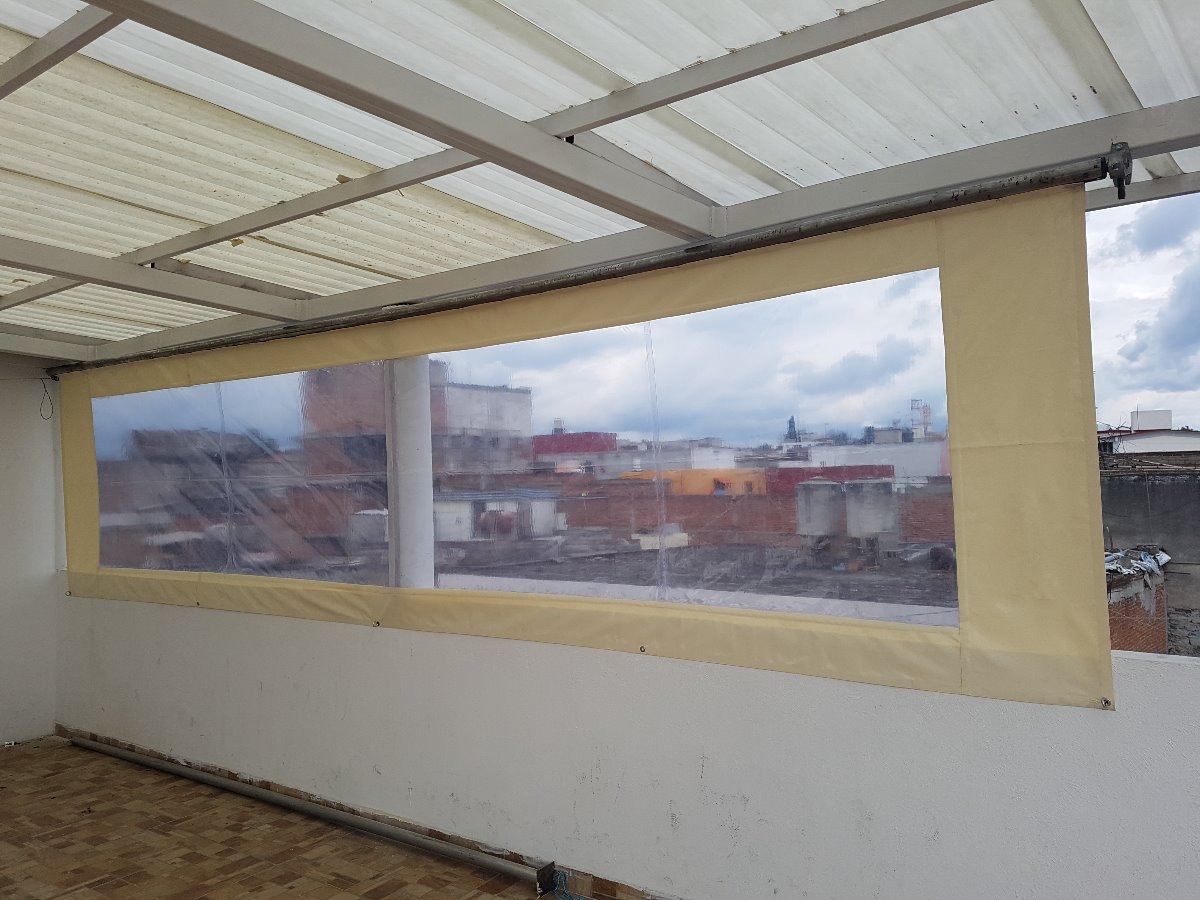 48  Cortinas de lona enrollable para exterior with Sample Images