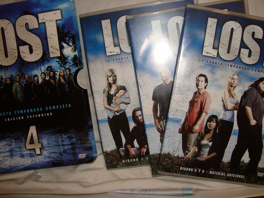 Lost Cuarta Temporada Original 6 Dvd Ed.extendida Caballito - $ 180 ... Lost Cuarta Temporada Original 6 Dvd Ed.extendida Caballito - $ 180 ...