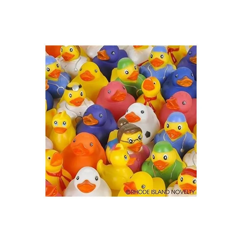 assorted rubber ducks