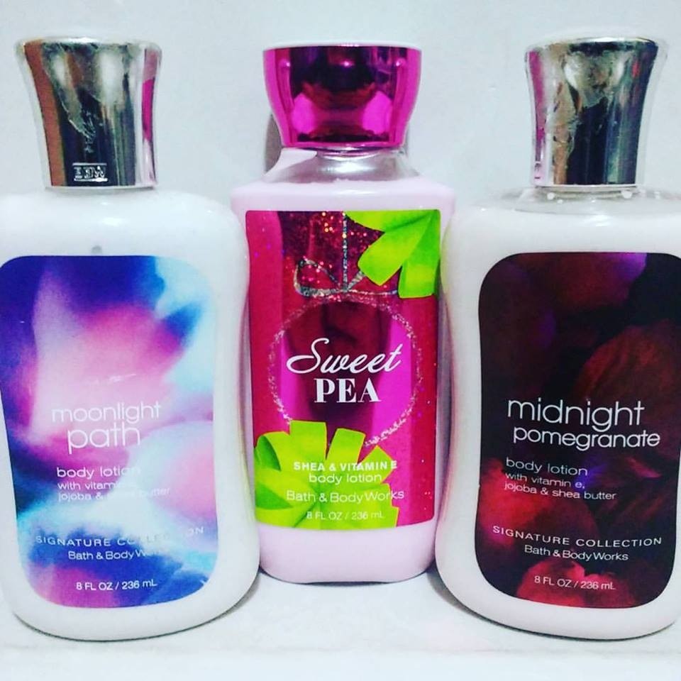 lote de 3 cremas bath body works pregunte por aromas 29 990 en cremas bath and body works
