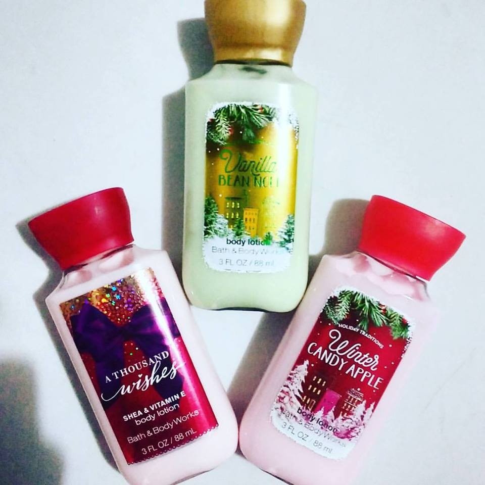 lote de 3 mini cremas bath body works pregunte por aromas cremas bath and body works
