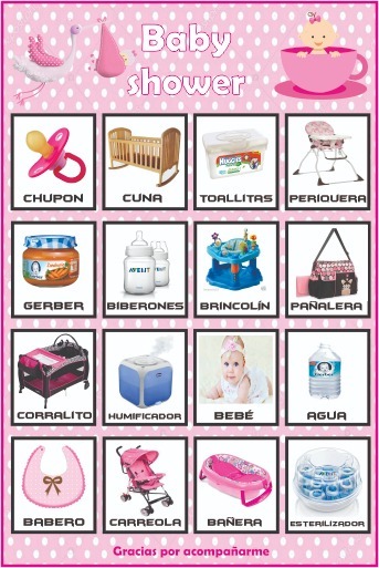Loteria Baby Shower 50 Cartas Nino Y Nina Imprimible 90 00 En Loteria Baby Shower 50 Cartas Nino Y Nina Imprimible 90 00 En
