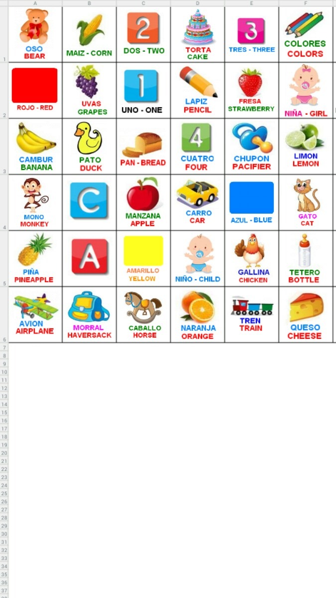 Imagenes Graciosas Loteria Del Niño | loter 237 a did 225 ctica biling 252 e espa 241 ol e ingl 233 s para imprimir Imagenes Graciosas Loteria Del Niño | loter 237 a did 225 ctica biling 252 e espa 241 ol e ingl 233 s para imprimir