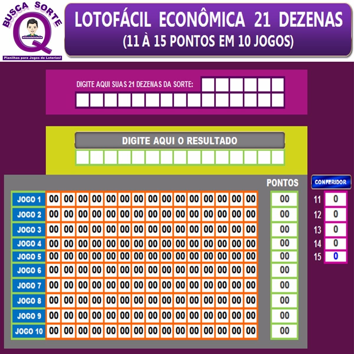 dez últimos resultados da lotofácil