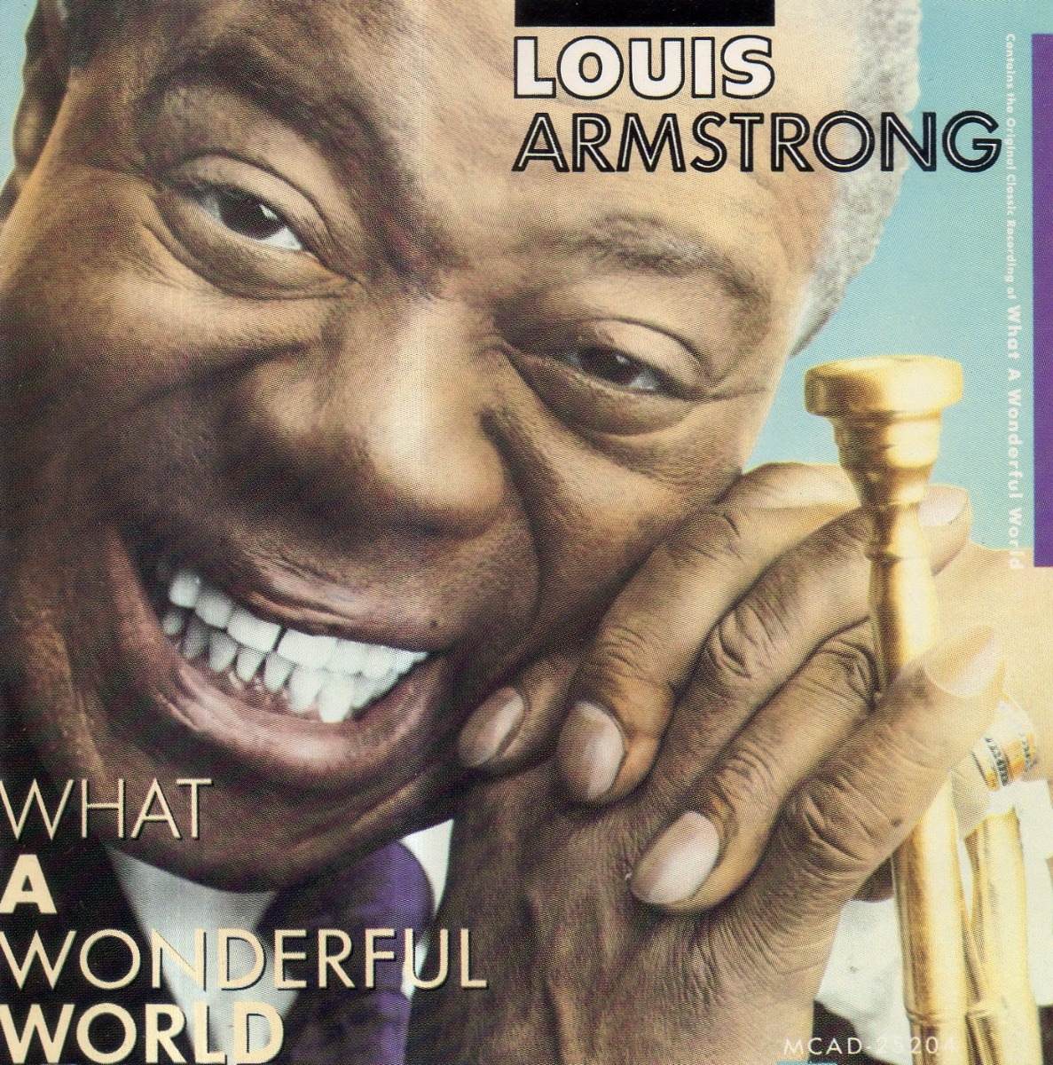 Louis Armstrong What A Wonderful World - $ 250.00 en Mercado Libre